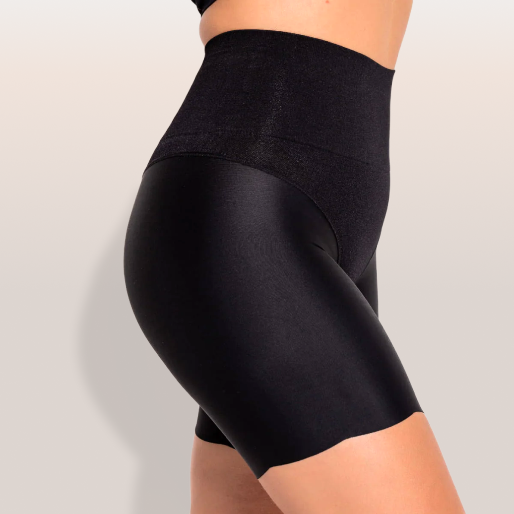 Short Modelador Skin Compression sem costura + Brinde Calcinha Modeladora